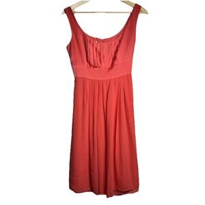 Suzi Chin Maggy Boutique Silk‎ Dress Women 6 Coquette Quiet Luxury Wedding Guest